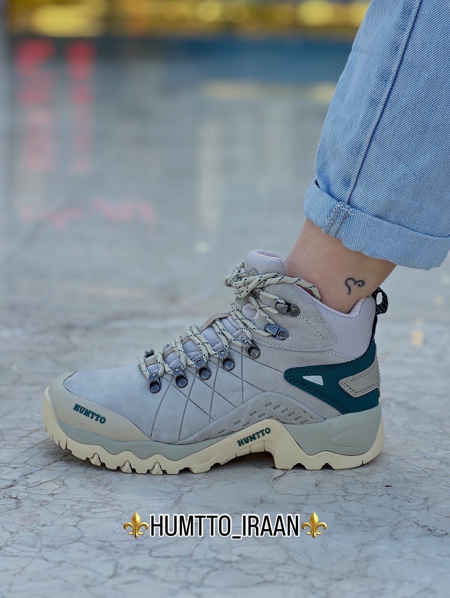 کفش ساقدار طبیعتگردی زنانه کد 210696B-3