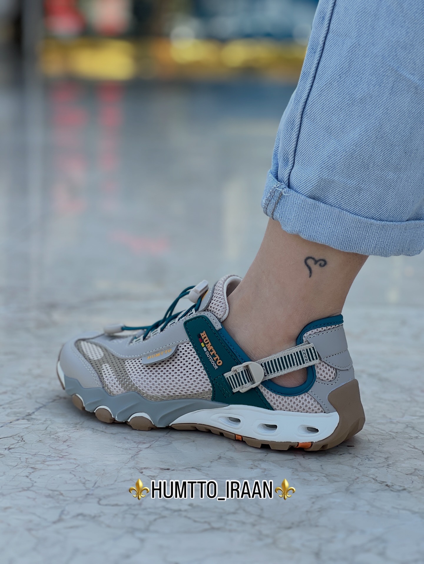 صندل کتانی زنانه هامتو کد 6-2605 - Image 3