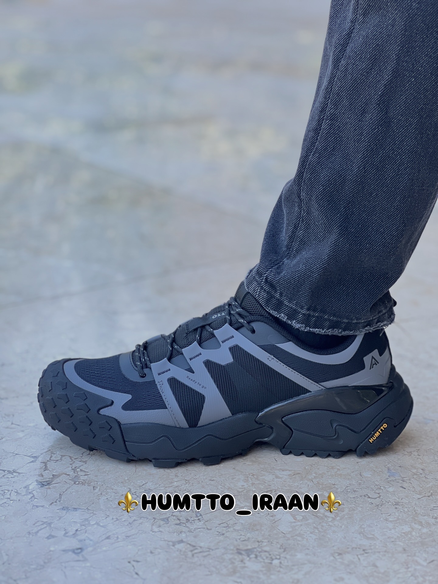 کفش پیاده روی مردانه هامتو کد370248A-1 - Image 4